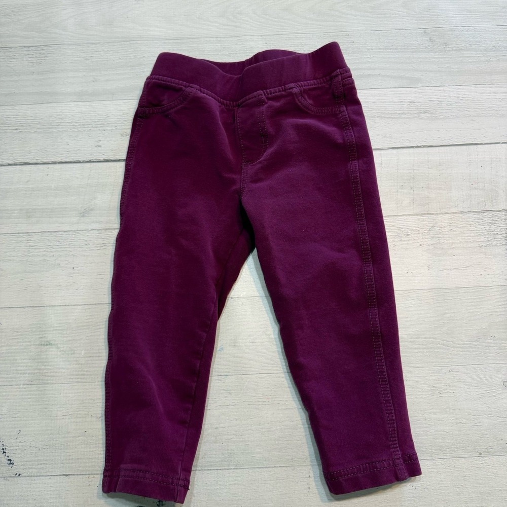 Tea Collection girls‎ purple leggings size 3